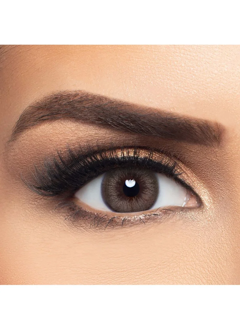 Layala Unisex Colored Contact Lenses, Sable Brown (Pack of 2)