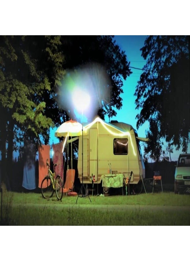 DLC LED Spotlight with Tripod Stand Multiple Features Make it Ideal for use For Travel outdoor  - Image 3
