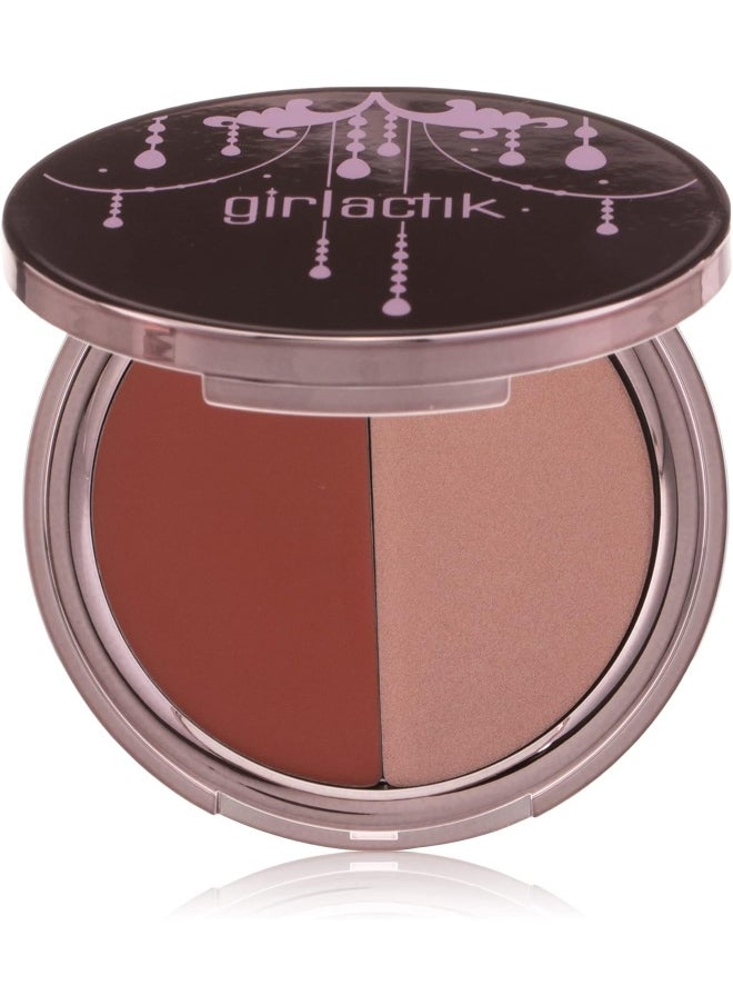 girlactik - Usa Cream Powder Blush & Cheek Tint Duo - Image 1