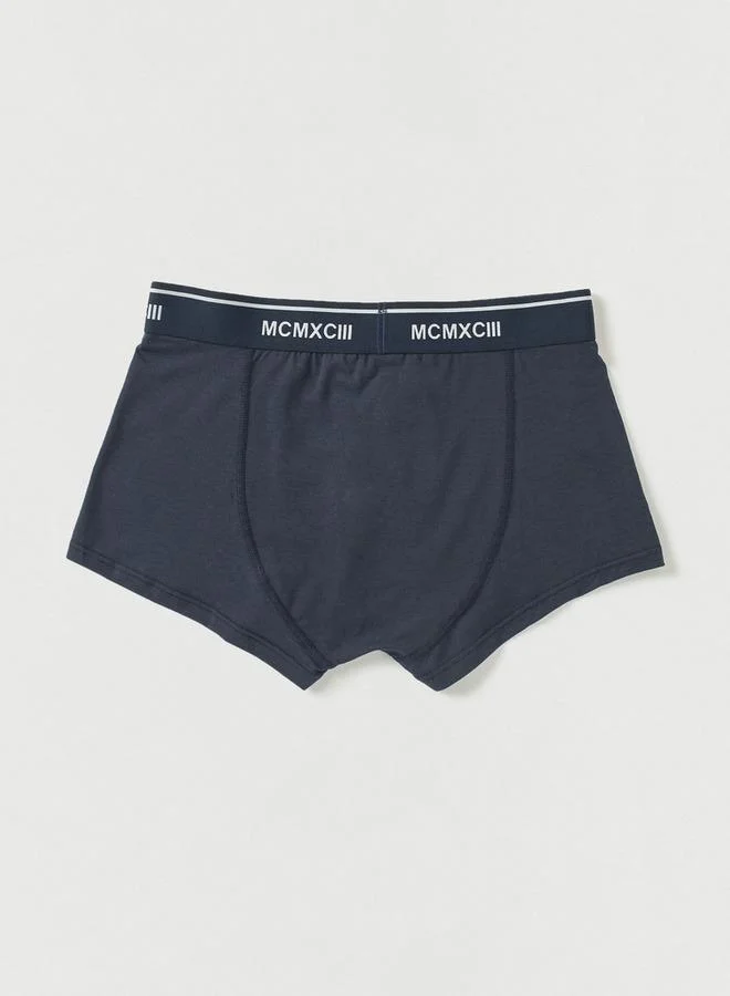 Splash FAV Set of 3 - Solid Trunks with Elasticated Waistband