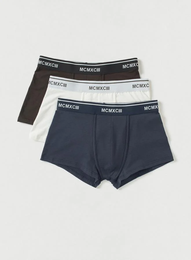 سبلاش فيڤ طقم من  سراويل داخلية قطنية بخصر مطاطي