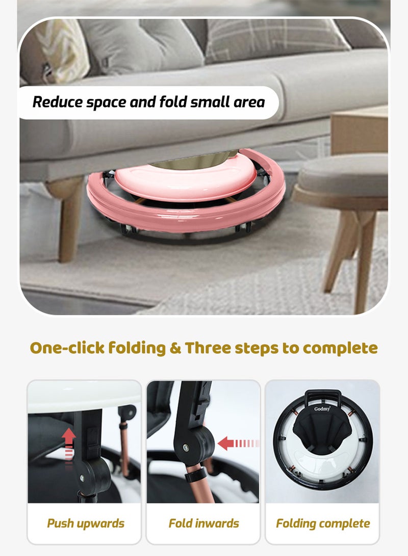 Kidle Multi Function Anti Rollover Foldable Baby Walker - Image 3