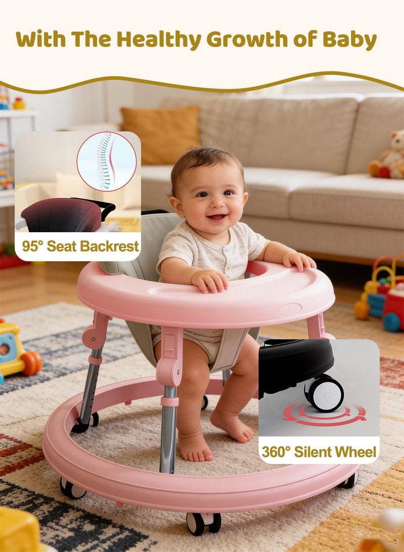 Kidle Multi Function Anti Rollover Foldable Baby Walker - Image 5