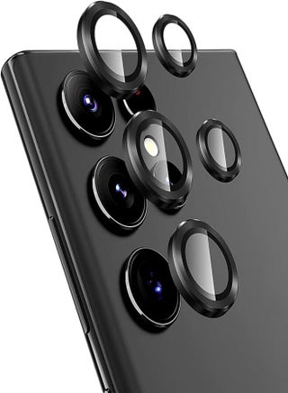 ULAK Camera Lens Protector Compatible with Samsung S22 Ultra [Aluminum Alloy Frame] [9H Hardness] Tempered Glass Camera Lens Protector for Samsung Galaxy S22 Ultra - pzsku/Z75F3DEC10F4CF2B1DA85Z/45/_/1716301375/e955ab9b-d0ed-4ebb-b389-6f3f4a02a47d