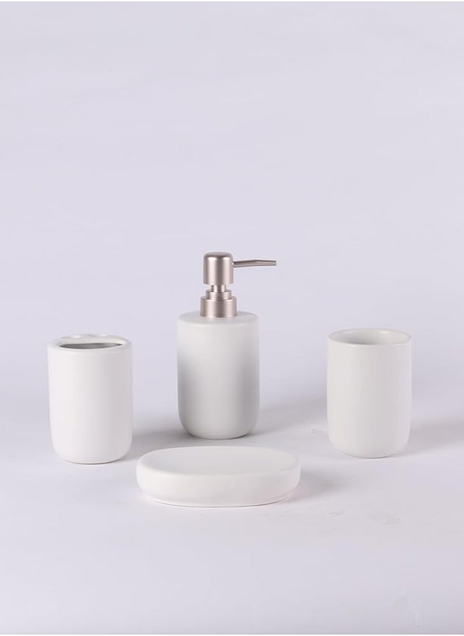 Orchid Orchid 4Pcs Bathroom Accessories Set  - Image 2