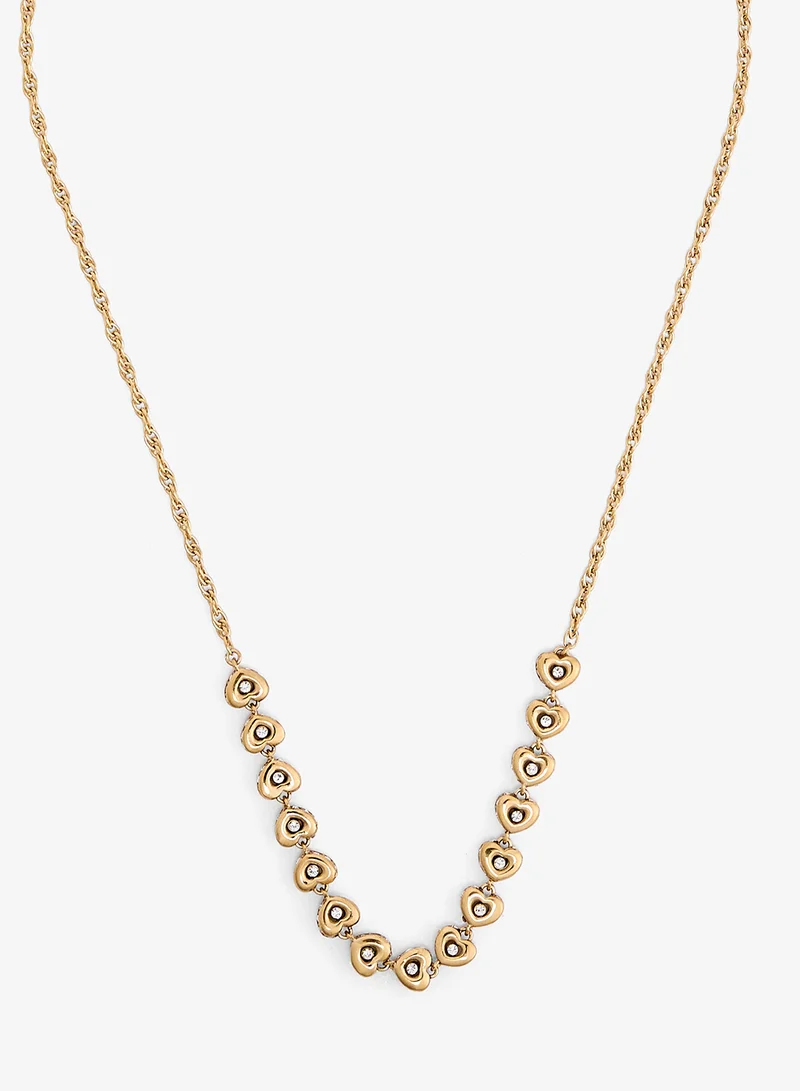 GUESS L.O.V.E. Non-Logo Necklace