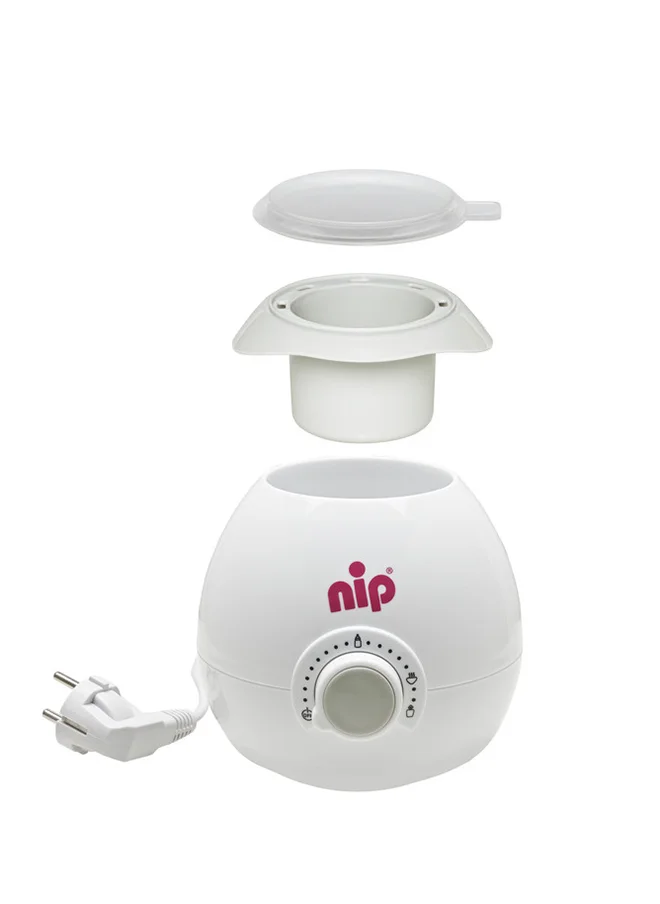 nip Baby Bottle And Food Warmer - White