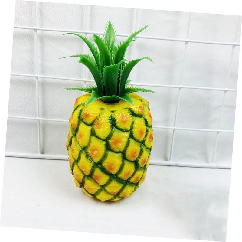 Assorted Color Artificial Pineapple Fruit Decor Realistic Plastic Home Office Ornament - Image 5