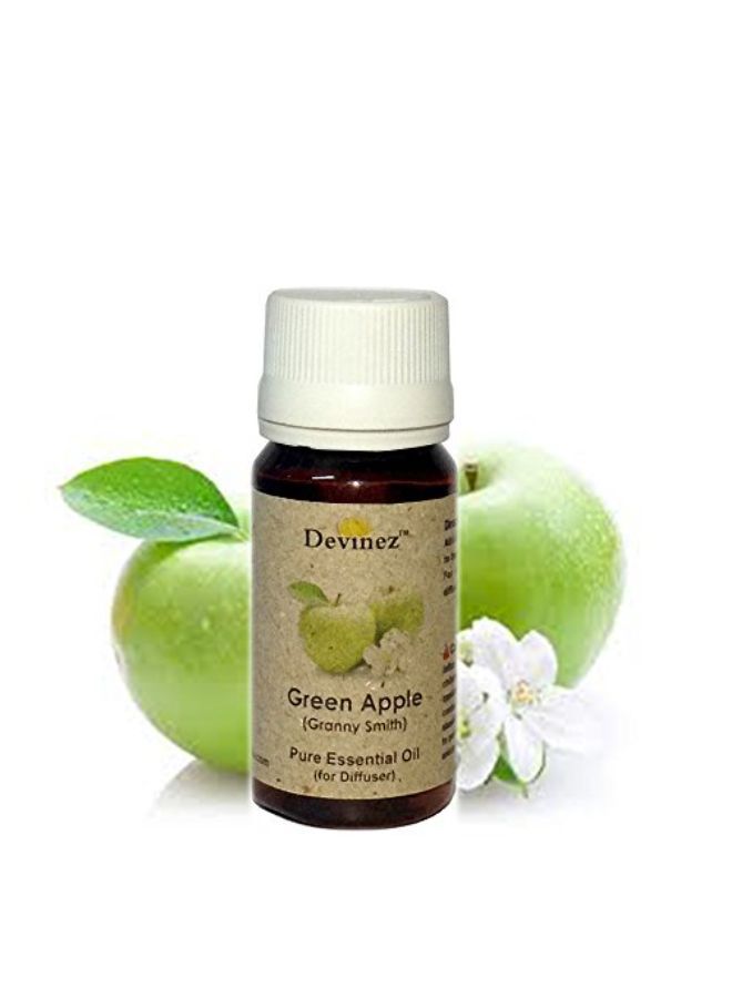 Devinez زيت عطر التفاح الأخضر والفانيليا للناشر/الناشر بالموجات فوق الصوتية/الناشر بالشمع/الناشر بالقصب، 30 مل لكل منهما - Image 1