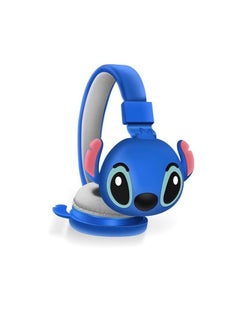 General Wireless Bluetooth Headphones with Mic, Stitch, AH-806, HIFI Stereo Sound, Foldable Headphones, Cartoon Anime Stitch, Kids Gift  - Image 1