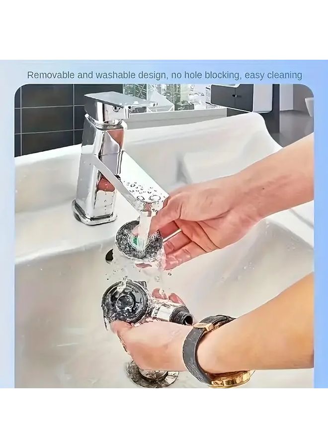 مجموعة ممدة الصنبور من 4 قطع مع رأس دش خارجي ومحول خيوط أوروبي - Image 5