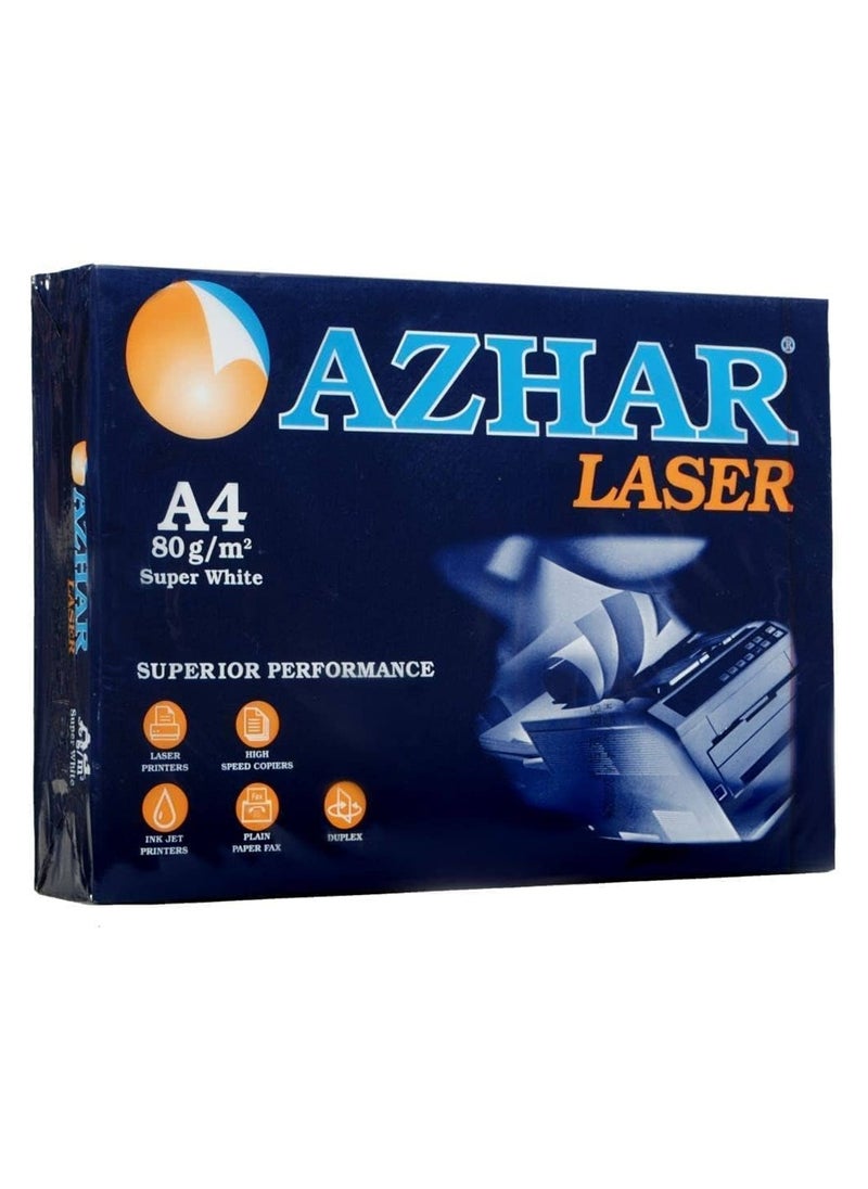 Azhar AZHAR A ream of A4 photocopy and printing paper 80 gm  - Image 1