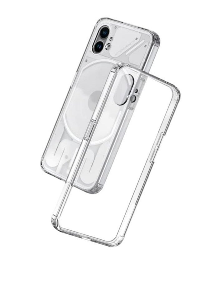 ELTRAZONE Case for Nothing phone (1), Ultra Silm Soft Cover , Anti-Scratch cover for Nothing phone (1) - Transparent - Image 2