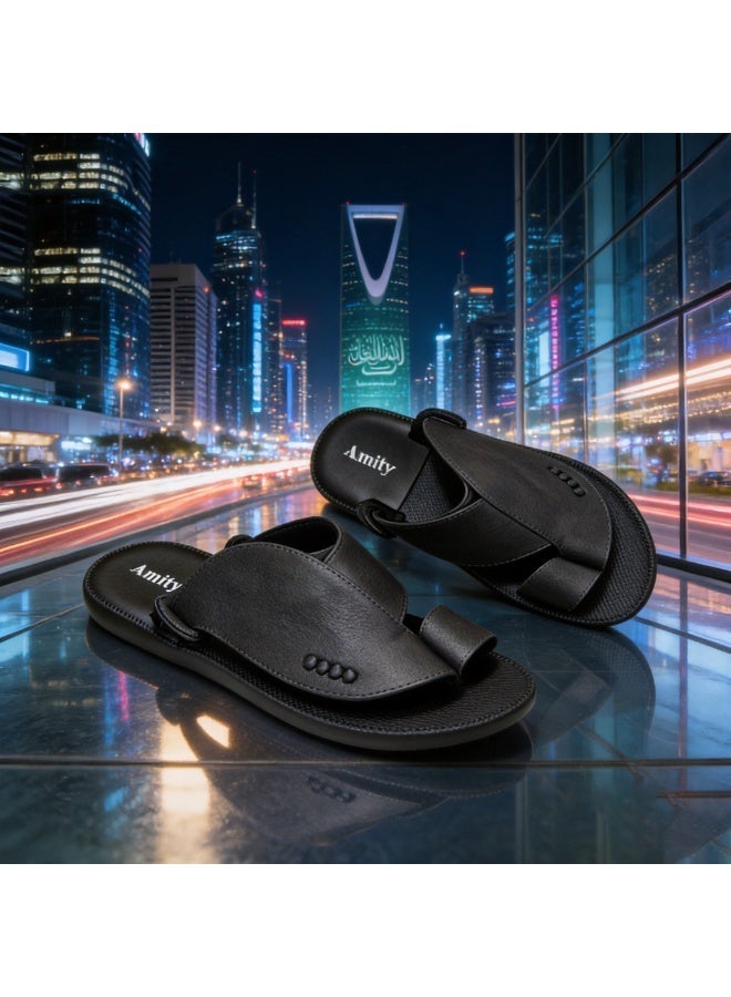Splicing Design Men Slippers - Image 2