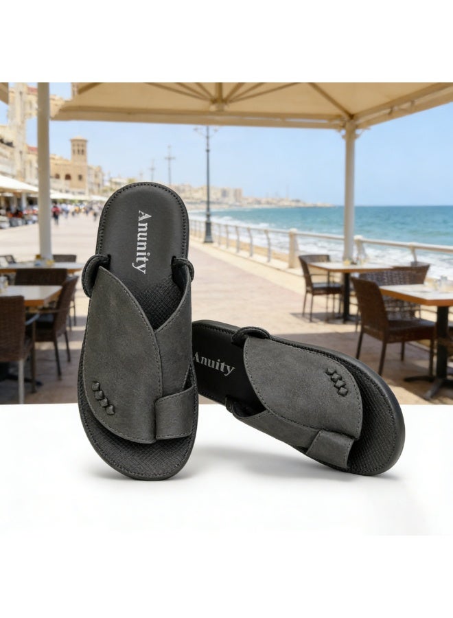 Splicing Design Men Slippers - Image 4