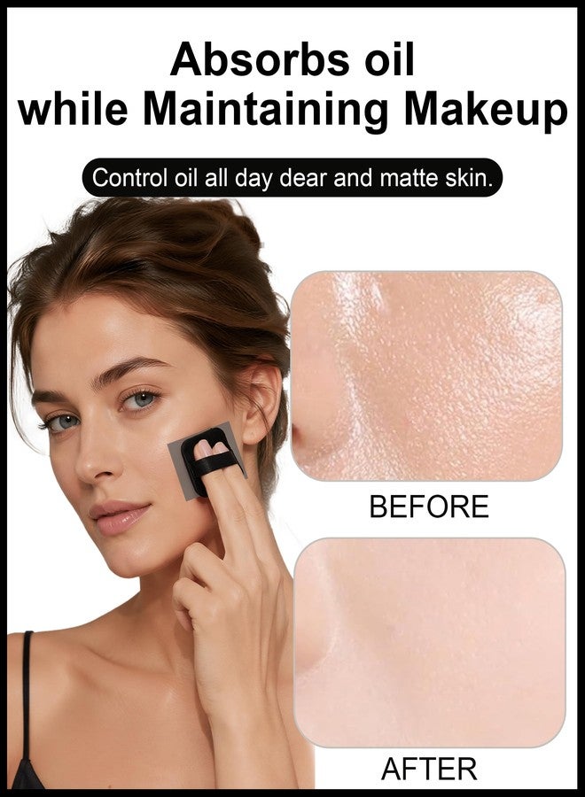 Okerker 600PCS Oil Blotting Sheets for Face - Absorbs Excess Face Oil, Saves Makeup - Image 3