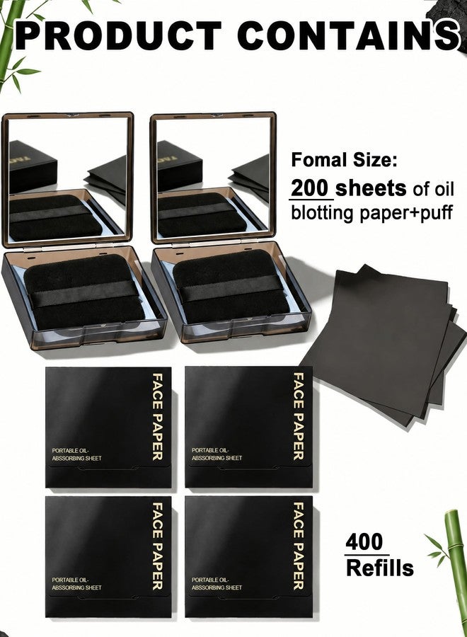 Okerker 600PCS Oil Blotting Sheets for Face - Absorbs Excess Face Oil, Saves Makeup - Image 2