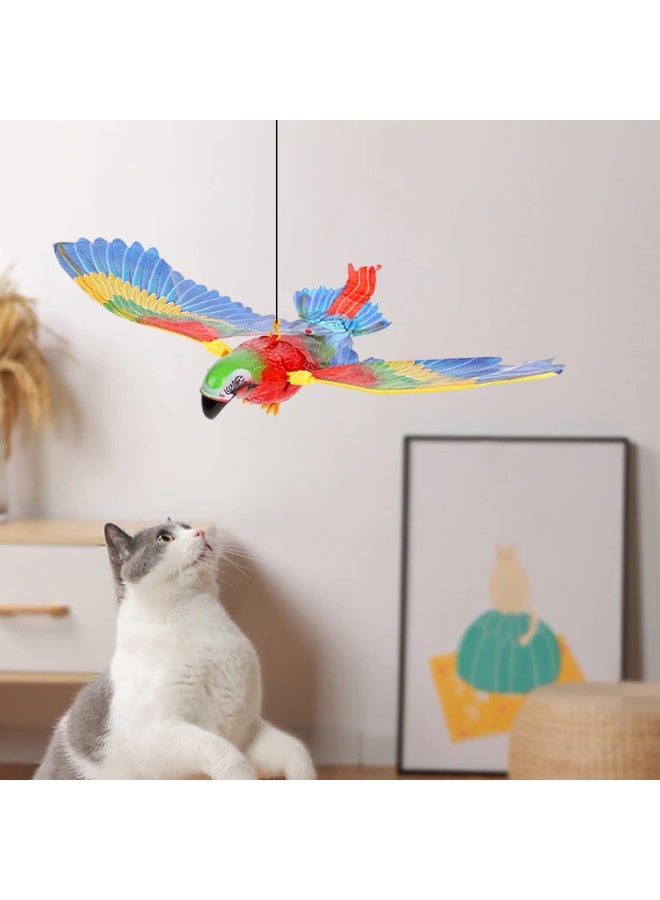 Flying Bird Cat Toy, Imitation Eagle Hanging Door Cat Interactive Toy - Image 3