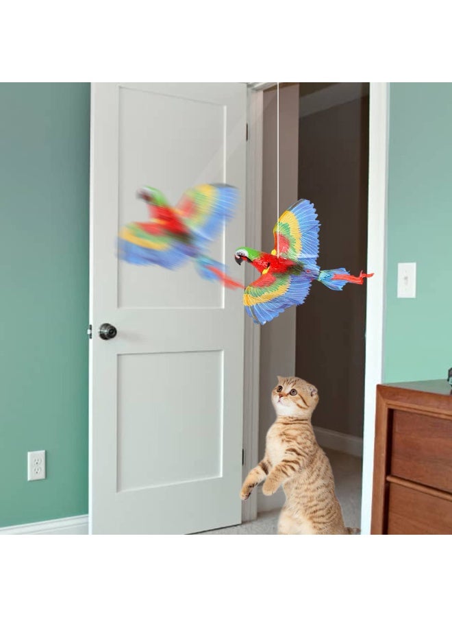 Flying Bird Cat Toy, Imitation Eagle Hanging Door Cat Interactive Toy - Image 4