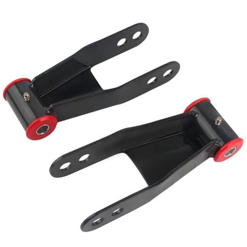 Gdydi 2" Rear Drop Lowering Shackle Suspension Kit Compatible with Ch~evy and G~m~c C1500 C2500 1988-1998, Silverado Sierra 1500 1988-2019, Replaces # 410520 - Image 1