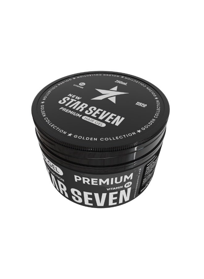 New Star Seven Hair Gel Premium 250 ml -Black