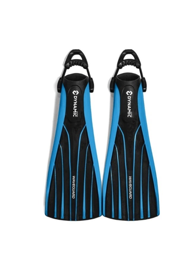 DYNAMICNORD FINS RF-40 OPEN HEEL BLUE L - Image 2