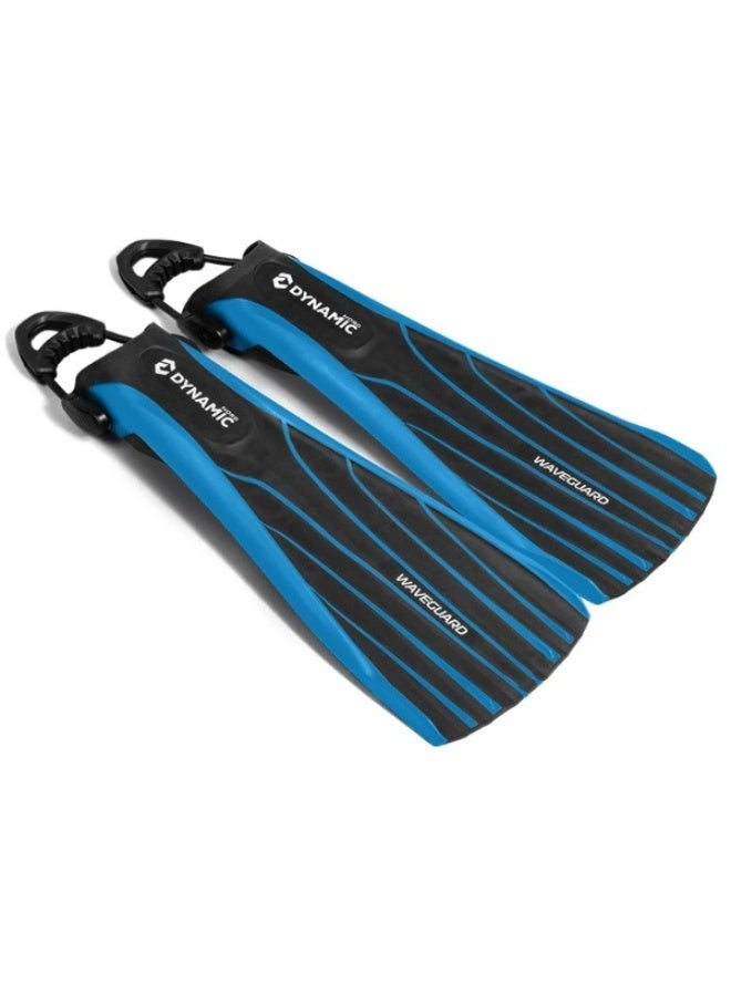 DYNAMICNORD FINS RF-40 OPEN HEEL BLUE L - Image 4