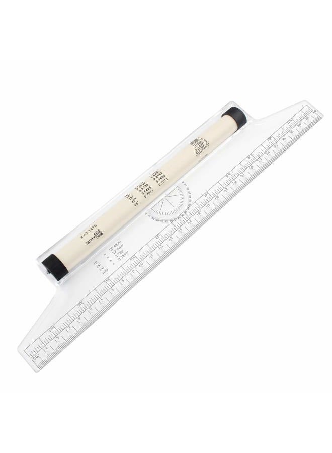MYLIFEUNIT Multi-Purpose Drawing Parallel Rolling Ruler Balancing Scale - Image 3