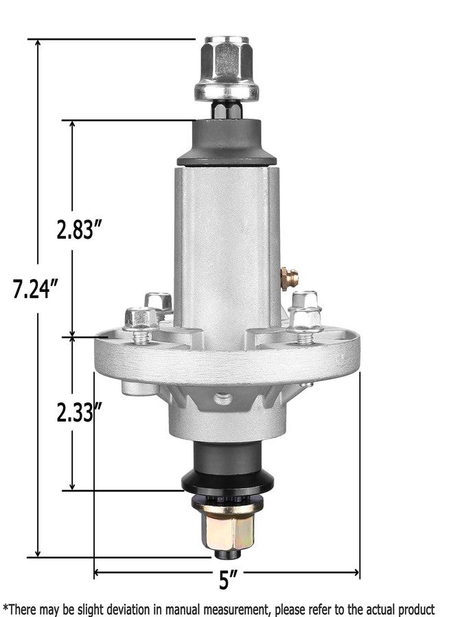 Fourtry Spindle Fit for John Deere Mower - Spindle Assembly Fit for John Deere LA135 LA115 LA125 LA145 LA105 LA130 D140 D130 D105 D110 L110 X110 42" 48" Lawn Mower Tractor Deck, Replace GY20454 GY20962 - Image 2