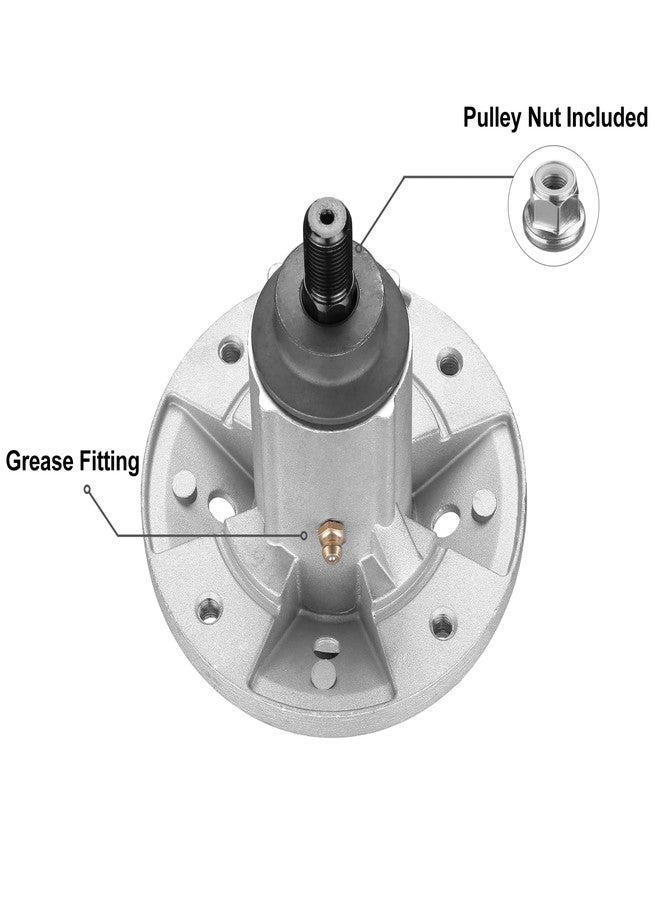 Fourtry Spindle Fit for John Deere Mower - Spindle Assembly Fit for John Deere LA135 LA115 LA125 LA145 LA105 LA130 D140 D130 D105 D110 L110 X110 42" 48" Lawn Mower Tractor Deck, Replace GY20454 GY20962 - Image 3