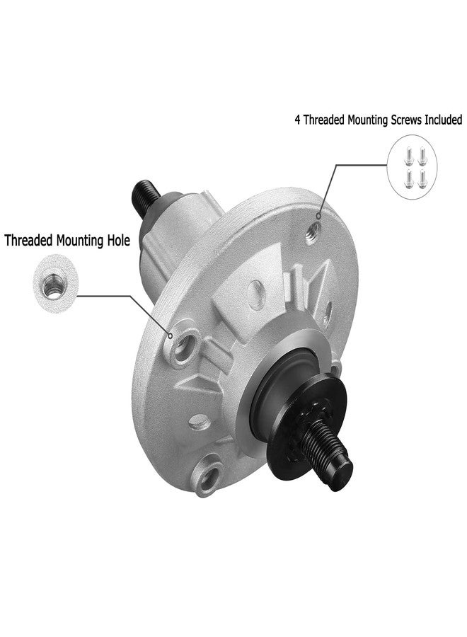 Fourtry Spindle Fit for John Deere Mower - Spindle Assembly Fit for John Deere LA135 LA115 LA125 LA145 LA105 LA130 D140 D130 D105 D110 L110 X110 42" 48" Lawn Mower Tractor Deck, Replace GY20454 GY20962 - Image 4