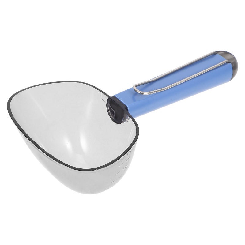 Pet Food Scoop With Stainless Steel Sealing Clip For Food Ergonomic Pet Treat Spoon For Pet Feeding Dog Food Scoop For Keeping Food - Image 1