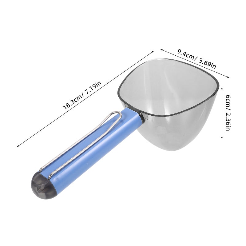 Pet Food Scoop With Stainless Steel Sealing Clip For Food Ergonomic Pet Treat Spoon For Pet Feeding Dog Food Scoop For Keeping Food - Image 5