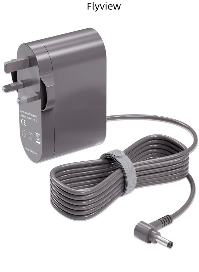 Flyview 30.45V Charger Compatible with Dyson V10 V11 V12 V15 SV11 SV12 SV14 SV15 SV20 SV22 Cordless handheld vacuums - Image 1