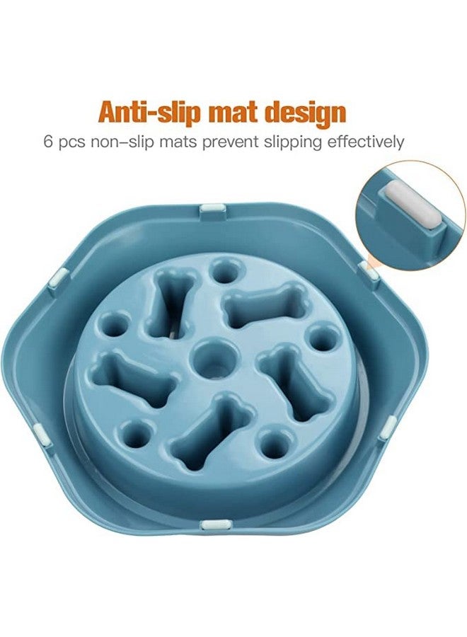 Anti-Chocking Slow Feeding Dog Bowl, Interactive Bloat Stop Bowl Dishes Non-Slide Dog Lick Treat Bowl | Dog Puzzle Bowl (Color As Per Available) - Image 5