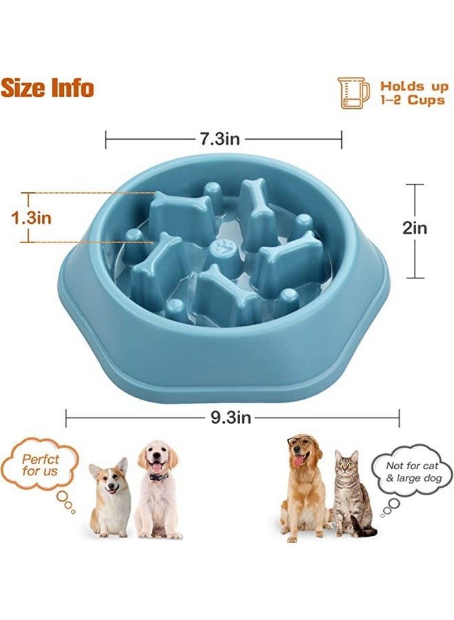 Anti-Chocking Slow Feeding Dog Bowl, Interactive Bloat Stop Bowl Dishes Non-Slide Dog Lick Treat Bowl | Dog Puzzle Bowl (Color As Per Available) - Image 2