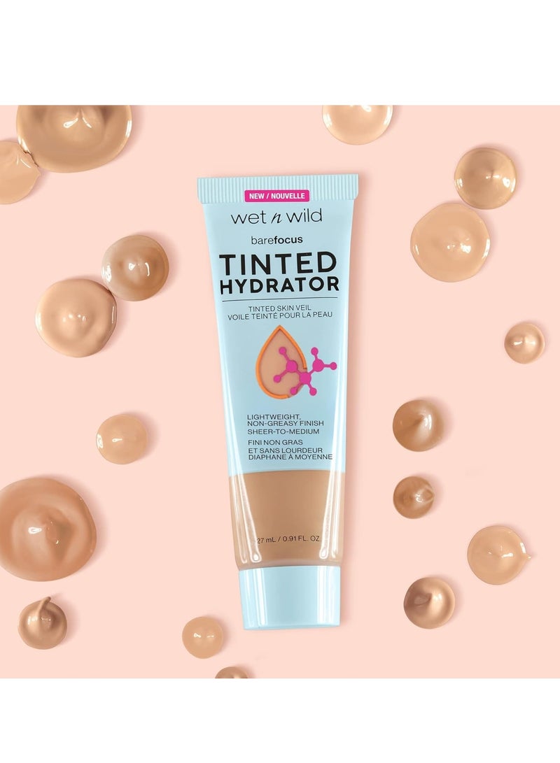 Wet N Wild wet n wild Bare Focus Tinted Hydrator Matte Finish, Light Medium, Oil-Free, Moisturizing Makeup | Hyaluronic Acid | Sheer To Medium Coverage - Image 2