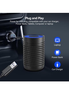 VHG Car Air Purifier HEPA Filter 3in1 Air Cleaner with Ionizer Compact Quiet Removes Odors Smoke Dust Pet Dander Ideal for Car Office and Small Spaces  - Image 2