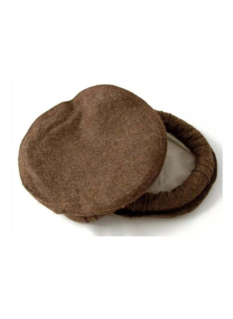 Men’s Traditional Wool Pakol Cap | Soft Hat