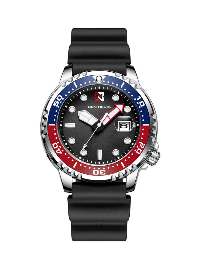 Waterproof Quartz Wrist Watch for Men - BN3024G-RedBlue