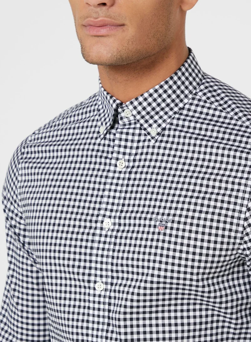 GANT Checked Slim Fit Shirt