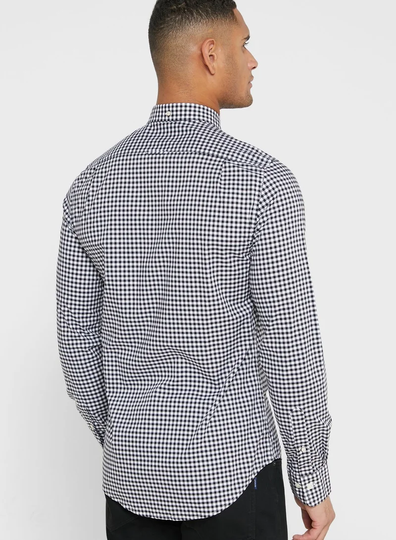 GANT Checked Slim Fit Shirt