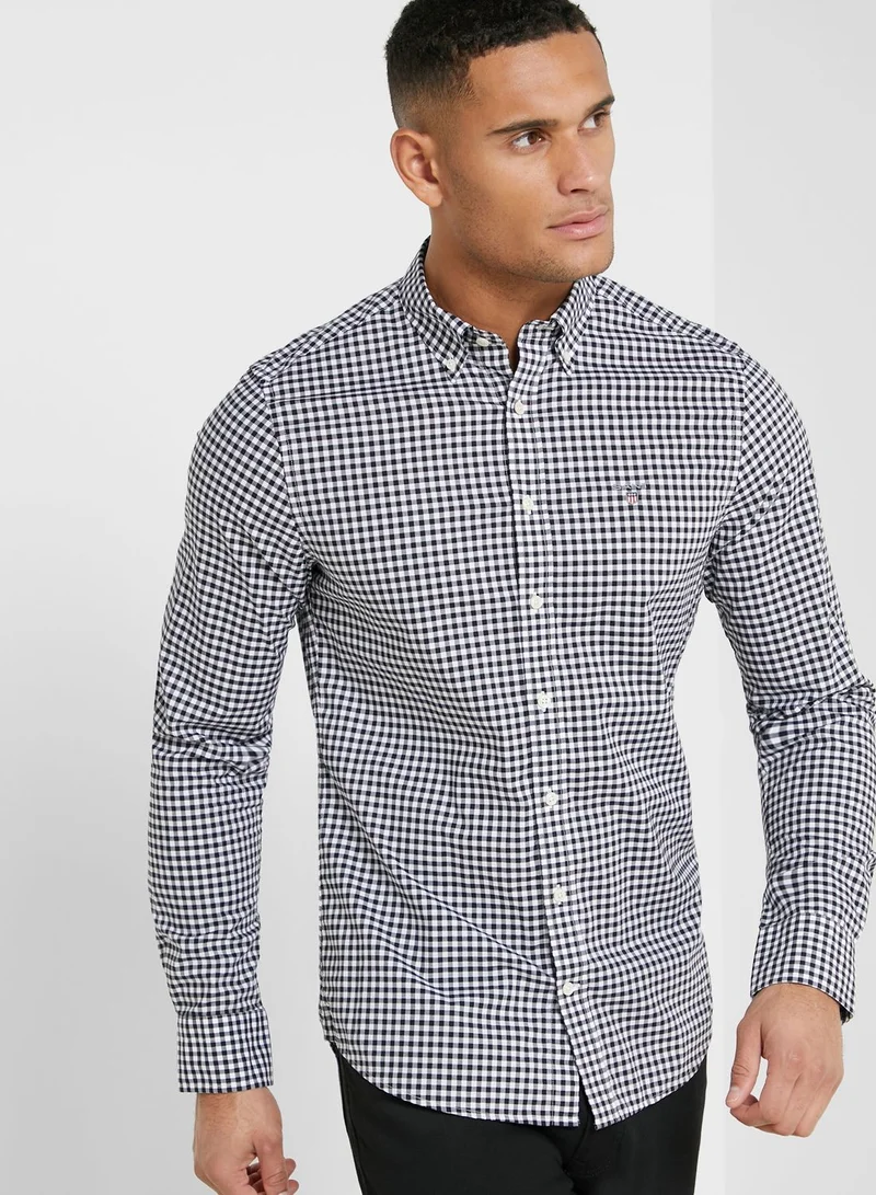 GANT Checked Slim Fit Shirt