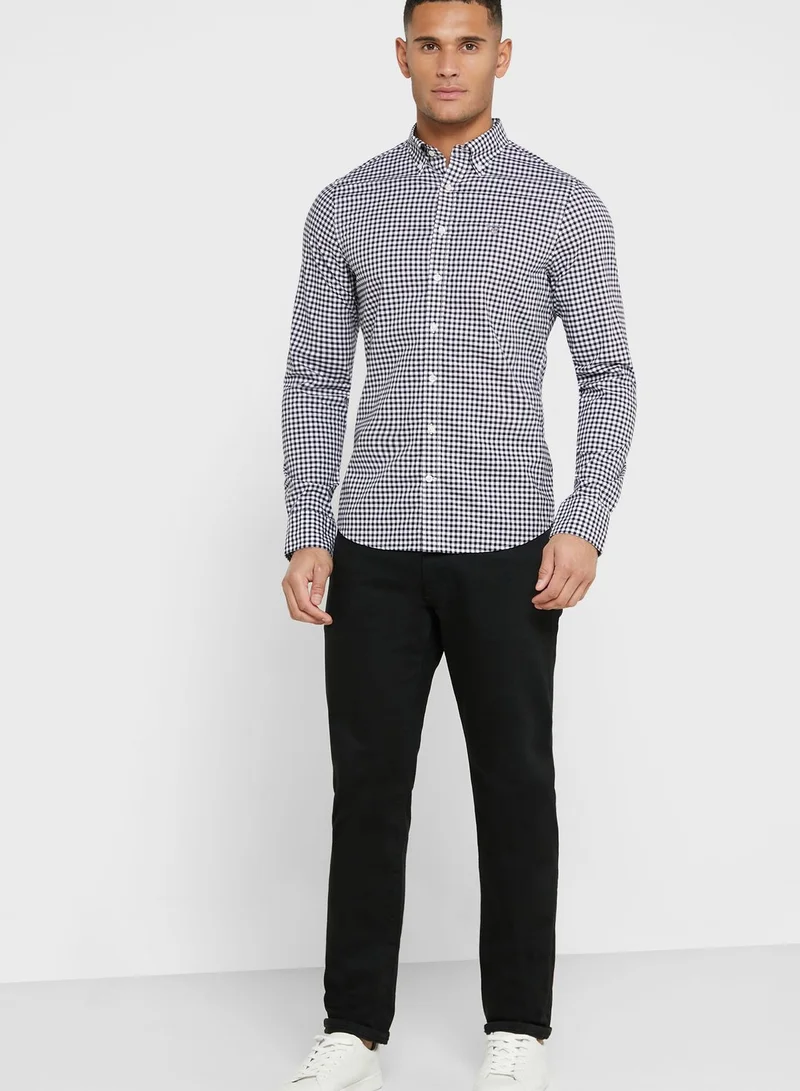 GANT Checked Slim Fit Shirt