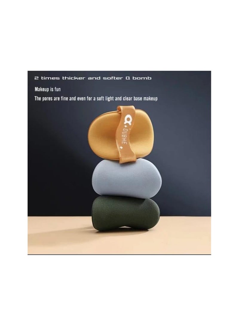Mn Beauty Sponge Makeup Blender Set Multicolored Foundation Blending Sponges for Cream Powder and Liquid - Image 5