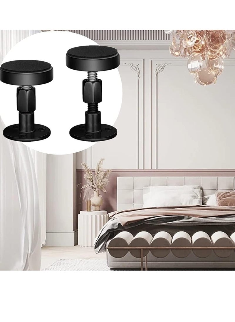 Bukela Adjustable Threaded Bed Frame Anti Shake Tool Bed Frame Anti Shake Fixer Headboard Stoppers,Bedside Anti Shake Tool for Beds Cabinets Sofas（47-64mm）4 Pcs  - Image 5
