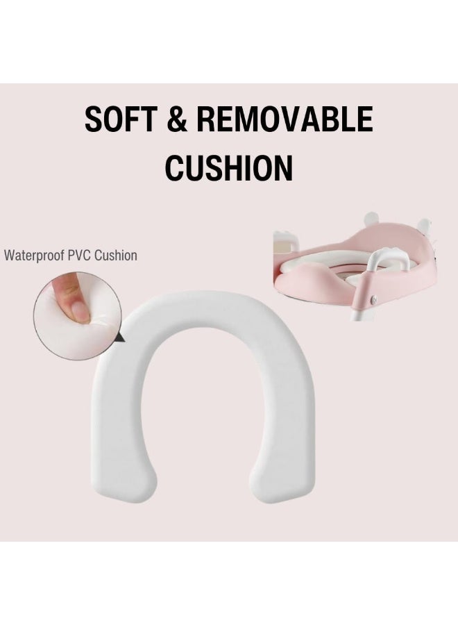 PandaEar Toilet Potty Training Seat with Step Stool Ladder - Image 5