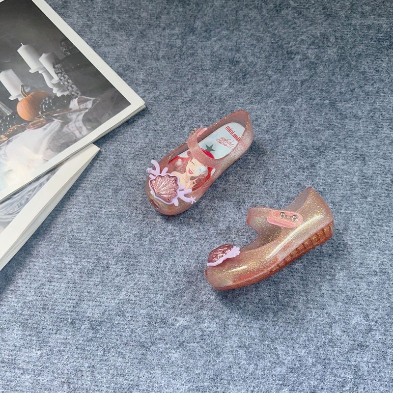 2024 Mei*Sha Children'S Fragrant Jelly Shoes Princess Bow Beach Shoes - Image 5