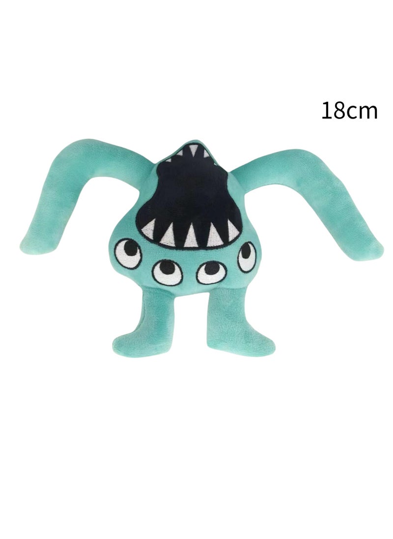 General 1-Pieces Stuffed Plush Toys Garten Of Banban Series Action Doll For Kids Gifts Green-I 