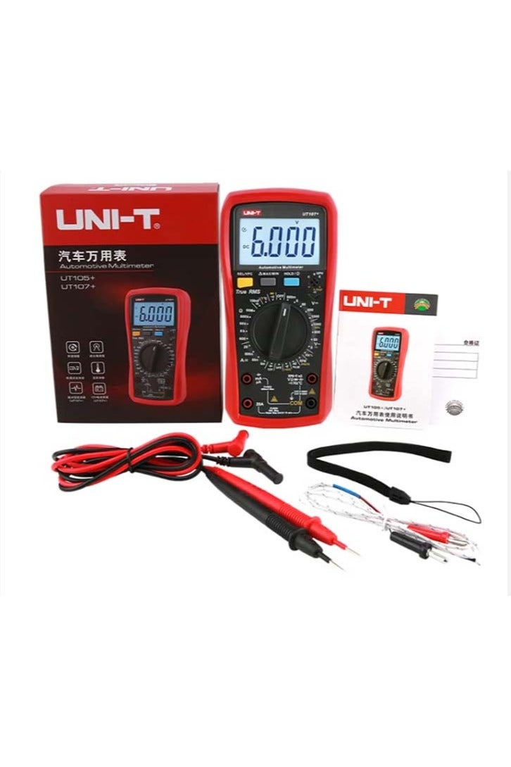 UniT UNI-T UT105+ Automobile Multimeter High Precision True RMS Automobile Automatic Range Actual Value Digital Multimeter. - Image 3